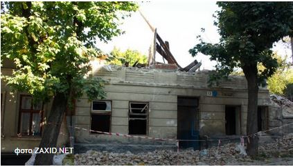 У Львові через суд намагатимуться відновити зруйнований будинок по вул. Пісковій