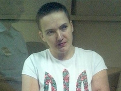 Савченко просит Красный Крест помочь ей вернуться в Украину
