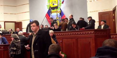 Семенченко засветился на видео в захваченной «ДНР» Донецкой ОГА
