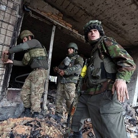 “Киборги” заставили боевиков отступить