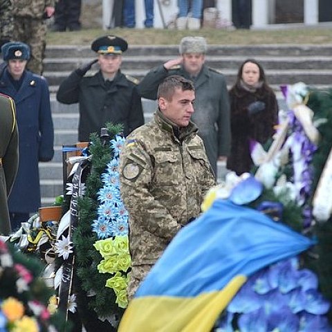 На Лычаковском кладбище почтили погибших героев АТО