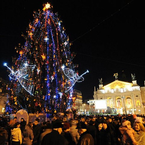 Новогодняя елка обойдется городу у 4 тыс грн