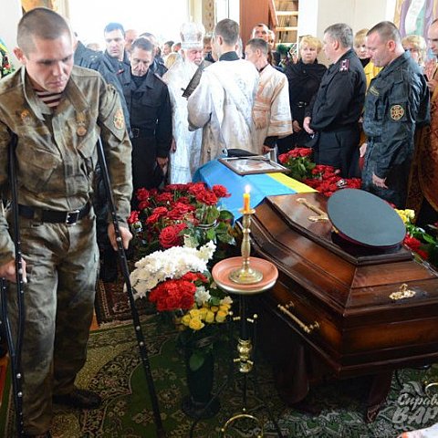 16 декабря во Львове хоронить погибшего в зоне АТО