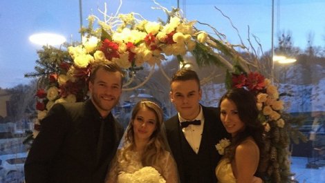 Голкіпер київського «Динамо» відсвяткував весілля у Львові (Фото)