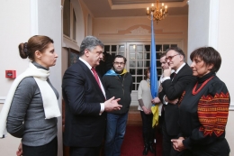 Президент України зустрівся з представниками української діаспори у Франції