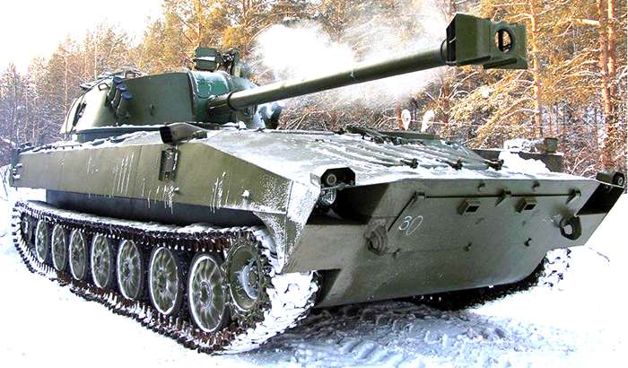 Российские войска перебросили на передовую батарею САУ 2С1 «Гвоздика»