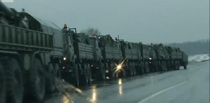«Азов»: Росія відправила в Україну незамаскований «гумконвой» із «Ураганів» (ФОТО)