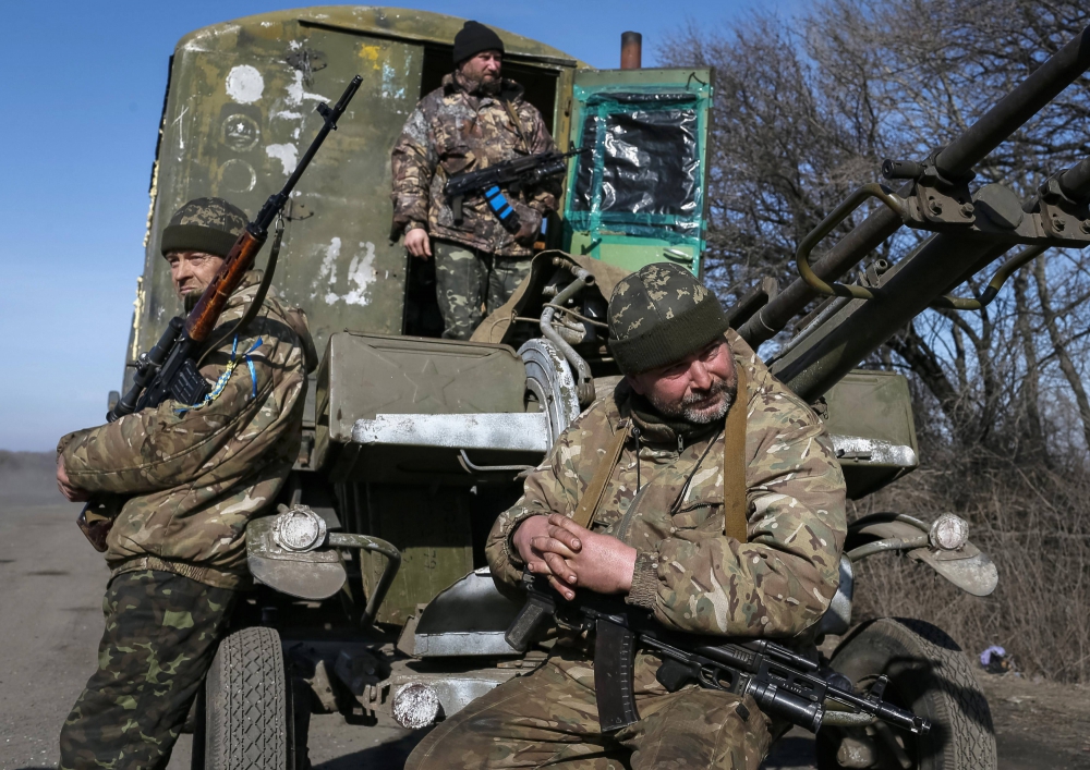 Украинские войска возле Артемовска (Фоторепортаж )