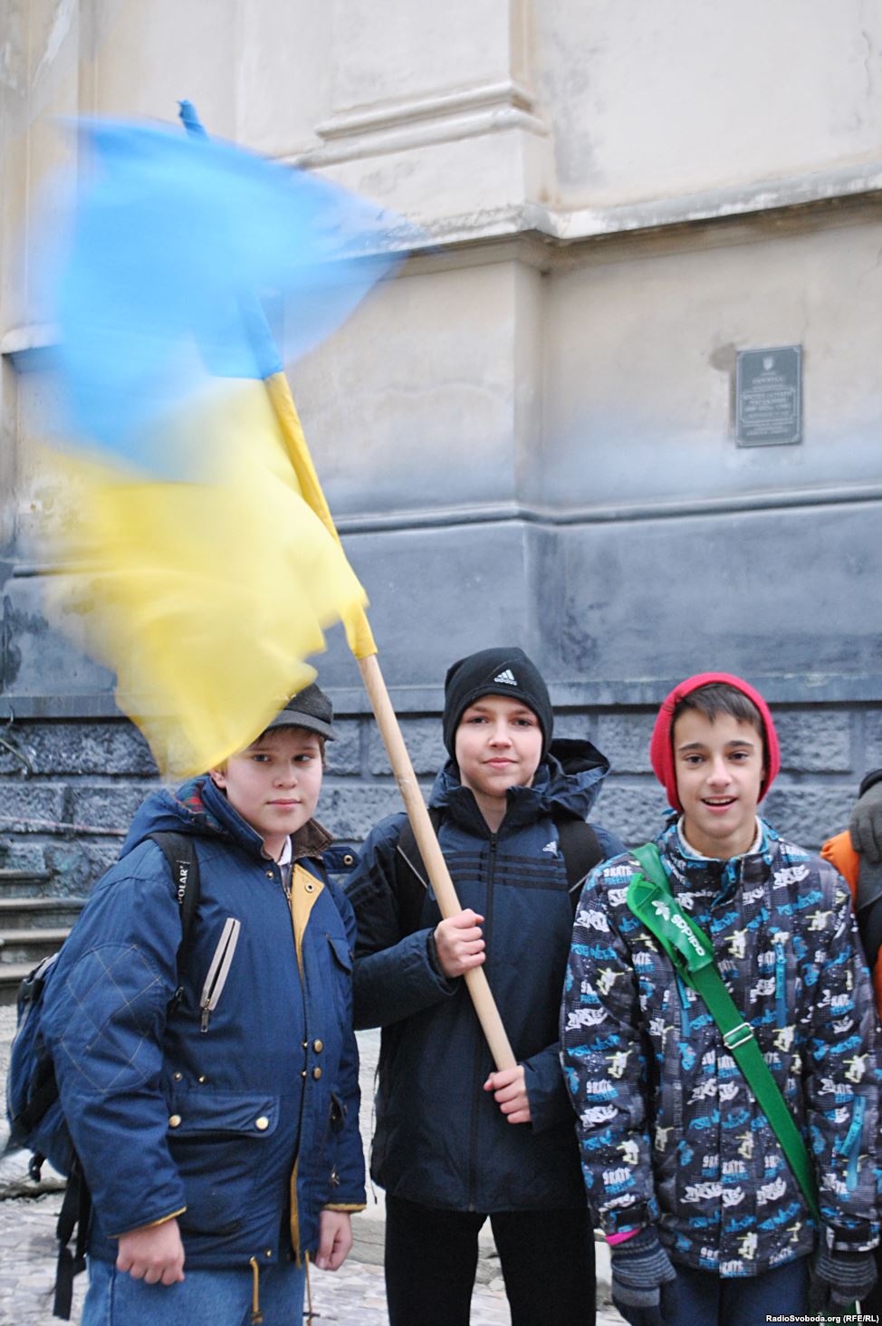 Львівські школярі записали звернення до російських однолітків (Відео)