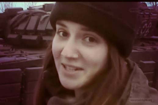 19-річна Кіра з Красного Луча обіцяє «Гради» в Києві (ВІДЕО)