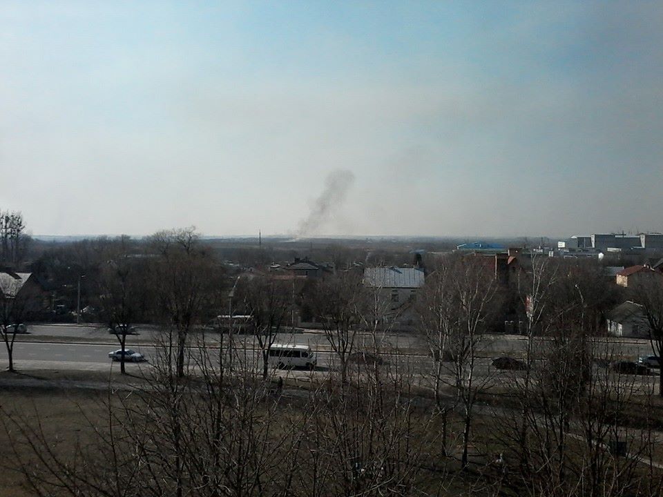 Установлена причина вчерашнего дыма и пепла в воздухе Львова