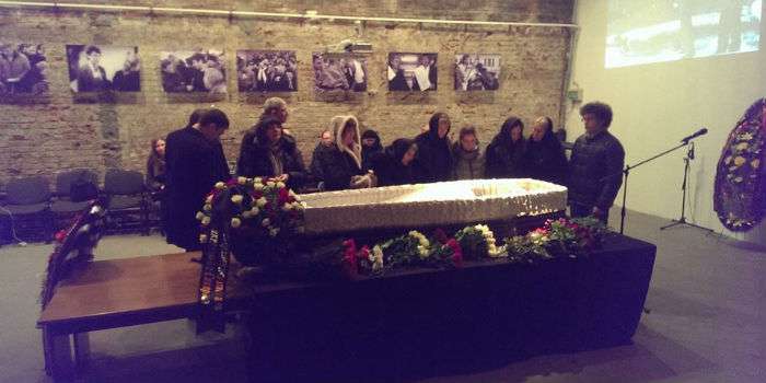 Церемонія прощання з убитим Борисом Нємцовим. Онлайн-трансляція