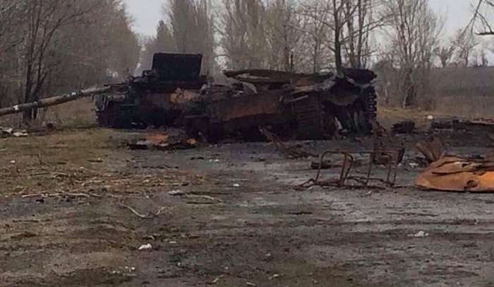 Партизани підірвали два російські танки разом з бойовиками (ФОТО)