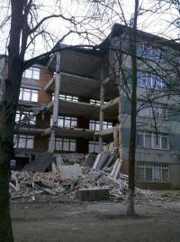 У Львові обвалилася частина будинку (Фото)