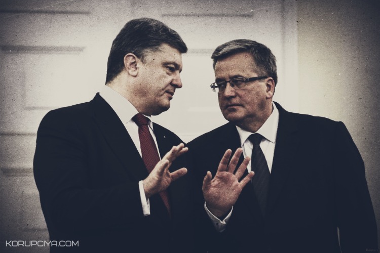 Встреча Порошенко с Коморовским: о чем говорили президенты