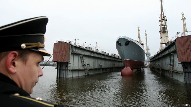 Україна відмовилася постачати турбіни для фрегатів Росії