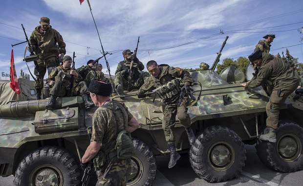 ОБСЕ сообщила о скоплении военной техники боевиков недалеко от Мариуполя