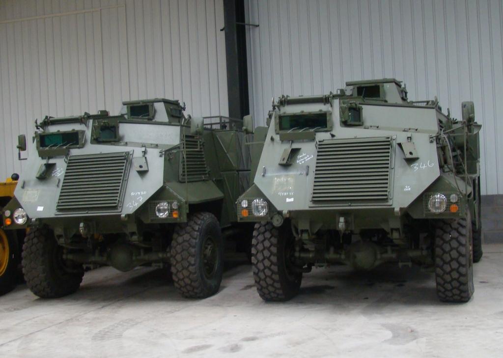 В Україну доставлено 55 бронеавтомобілів Saxon