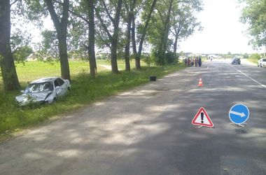 На Хмельнитчине в результате наезда автомобиля погибли две девушки, которые продавали чернику(ФОТО)