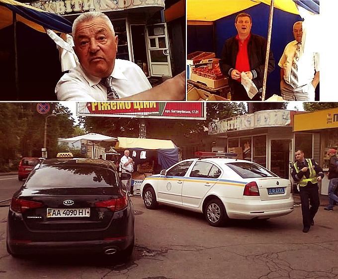 В Киеве “герой парковки” с кулаками набросился на свидетеля нарушения: видео инцидента