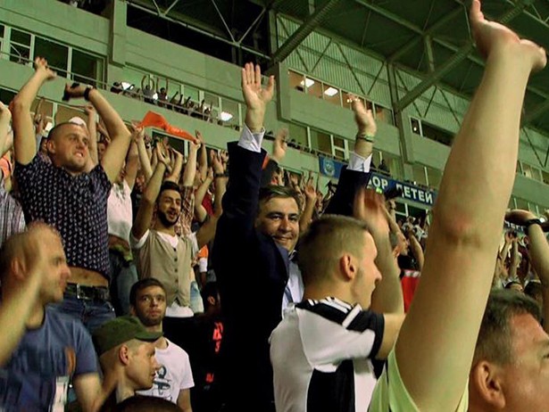 Саакашвілі поділився враженнями від вчорашньої гри за Суперкубок (ФОТО)