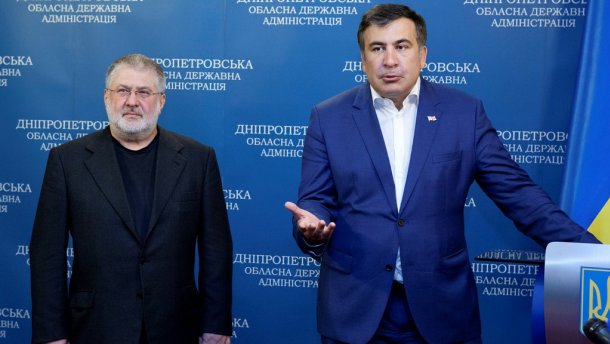 Коломойский хочет подать на Саакашвили в суд
