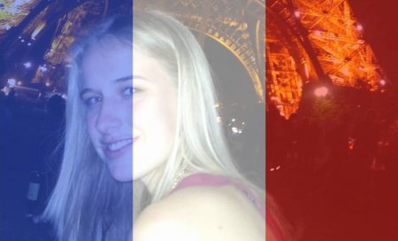 Выжившая в парижской бойне девушка написала послание всему миру (ФОТОФАКТ)