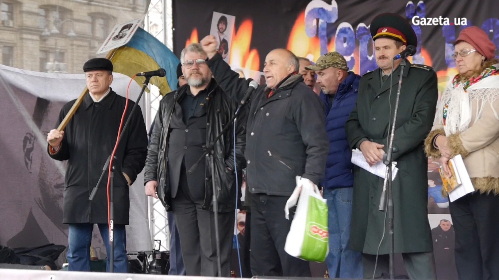 О чем говорили и что требовали на сегодняшнем Вече на Майдане (видео)