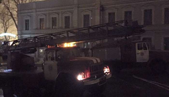 В Одессе вспыхнул масштабный пожар в волонтерском центре