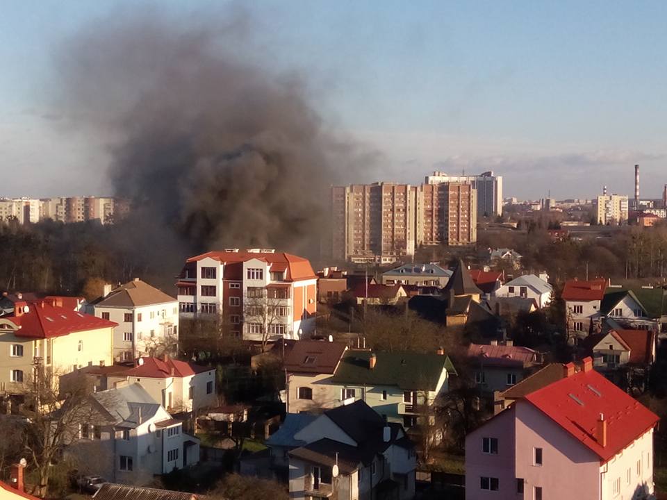 У Львові спалахнув колишній садочок