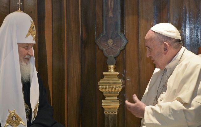 Папа Римський і патріарх Кирило закликали до миру в Україні