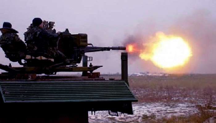 КПП «Мар’їнка» бойовики накрили вогнем зенітних установок
