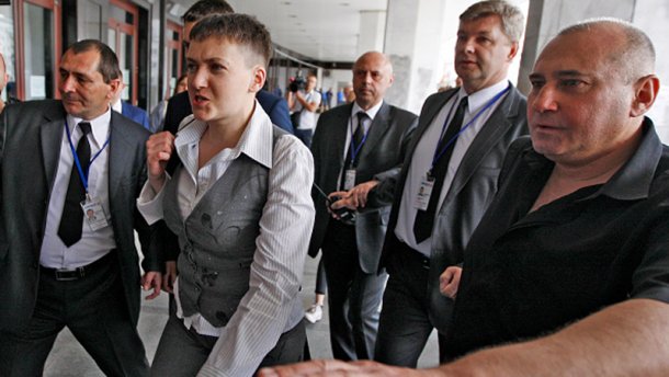 Як Савченко зустріли у Львові: з’явилось фото