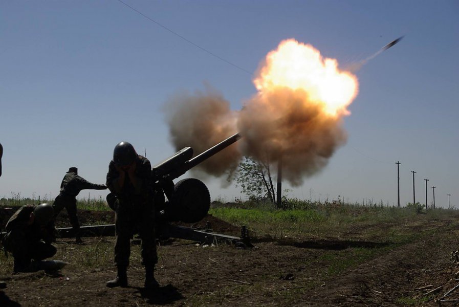 Бойовики з 122-мм артилерії обстріляли Водяне, – прес-центр АТО