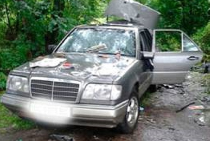 Загиблі під час вибуху авто готували теракт у Львівській області (ФОТО)