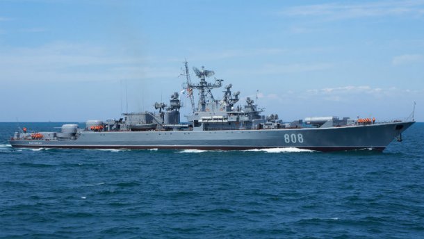 Російські сторожові кораблі помітили у водах поблизу Одеси