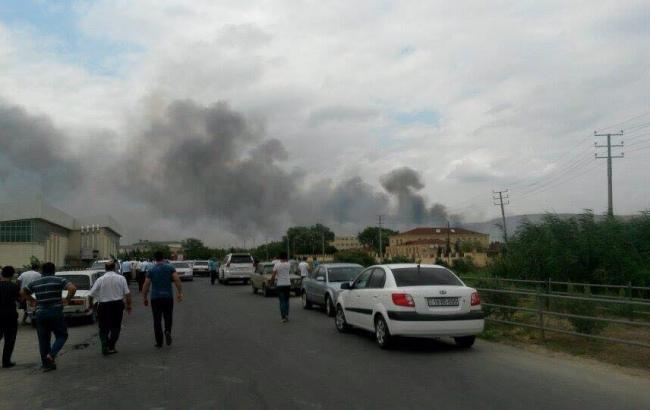 В Азербайджані відбулися вибухи на військовому заводі, є постраждалі