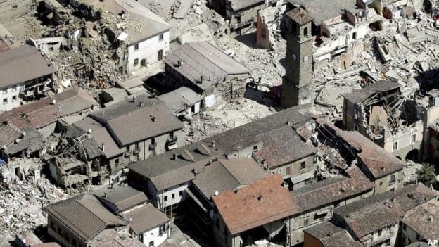 Землетрус в Італії – вражаючі фото до і після