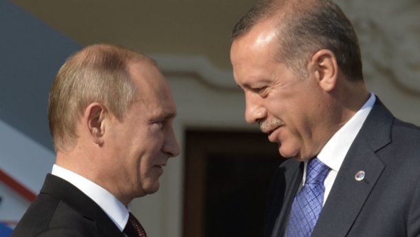 Від ненависті до любові один крок: чому Ердоган і Путін стали друзями
