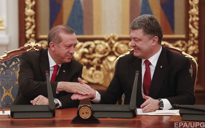 Ердоган запевнив Порошенка, що Туреччина не визнає анексії Криму