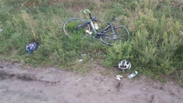 З’явилося відео з жахливої ДТП з велосипедистами під Києвом (+18)