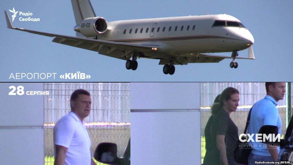 Сергій та Юлія Льовочкіни літають на приватному літаку за 40 мільйонів доларів