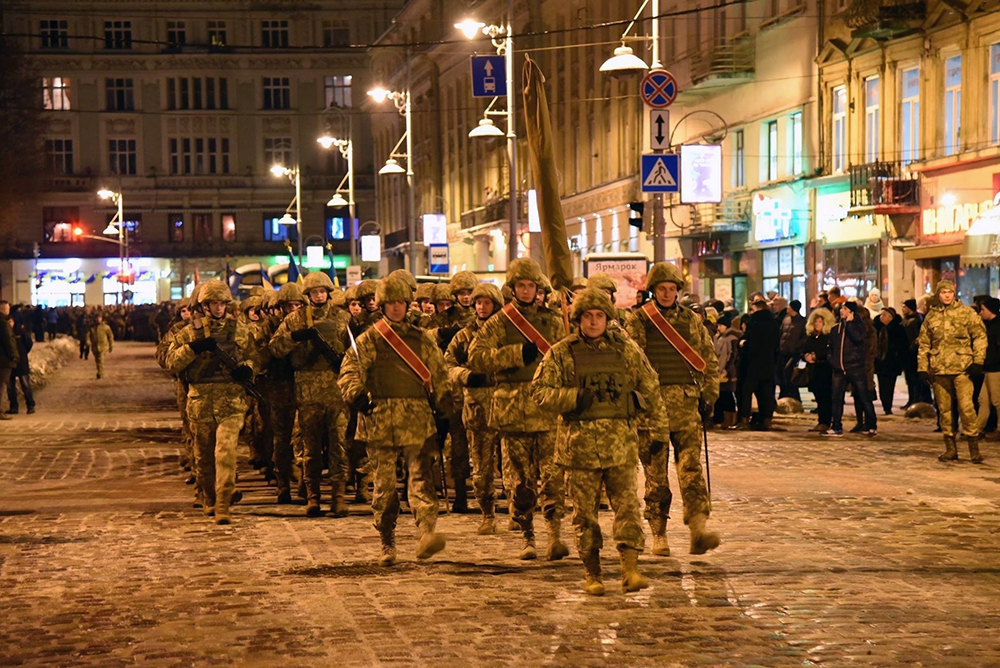 У Львові відбулась репетиція параду до 25-ї річниці Збройних Сил України. Унікальні ФОТО, ВІДЕО