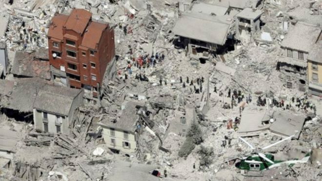 В Італії стався сильний землетрус