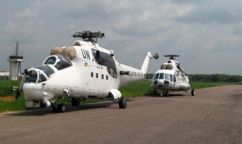 Відновлені на Сумщині військові вертольоти “полетіли” у Конго