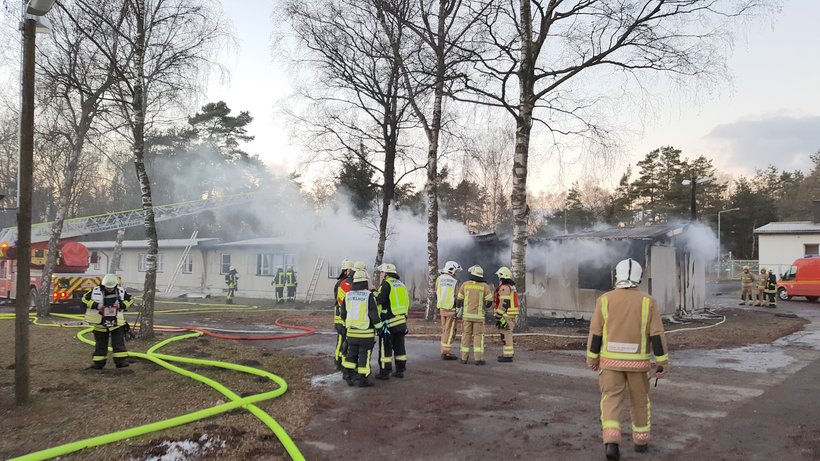 В Німеччині згорів табір для біженців, постраждало більше 50 людей