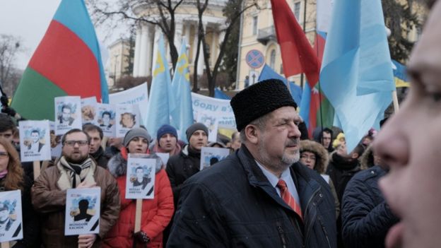 В Києві відбувся Марш солідарності з кримськотатарським народом (ВІДЕО)