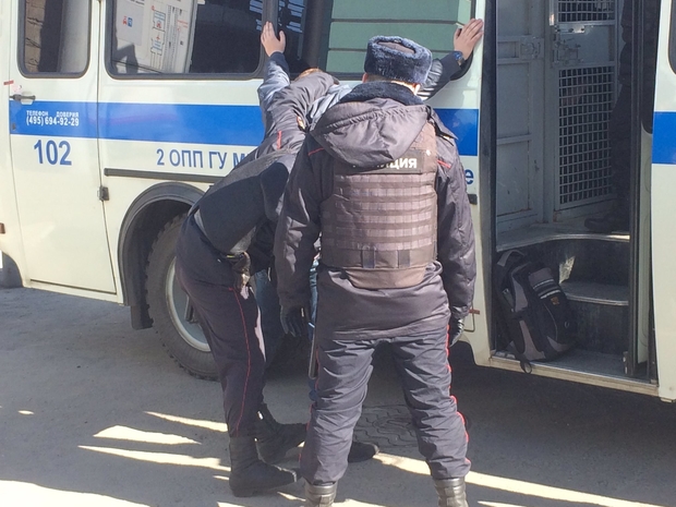 Масові протести в Росії: в Москві затримали перших мітингувальників (ФОТО)
