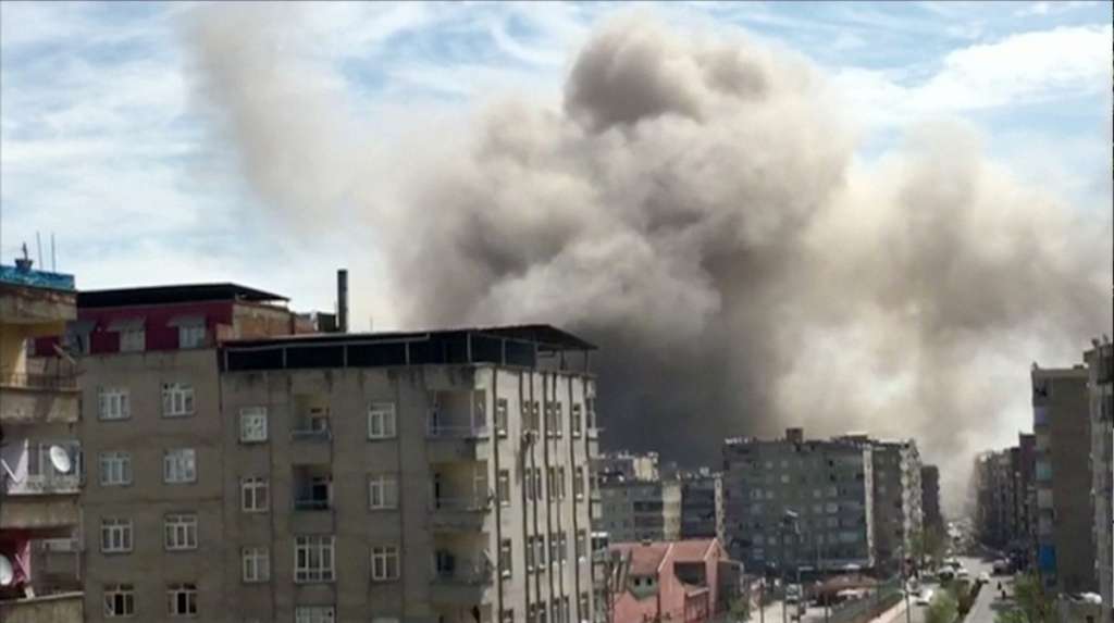 Що ж там коїлося!!! Вночі в Києві пролунав надпотужний вибух, це відео наводить жах