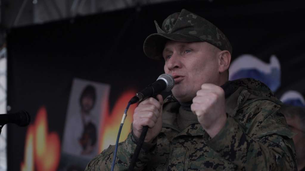 Оприлюднено відео зі стріляниною командира батальйону ОУН у Києві